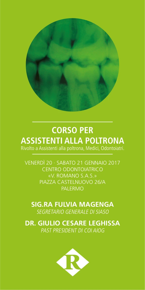 Assistenti alla poltrona: formazione del team · 2017